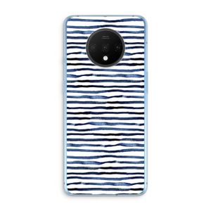 Verrassende lijnen: OnePlus 7T Transparant Hoesje