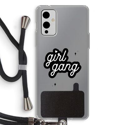 Girl Gang: OnePlus 9 Transparant Hoesje met koord