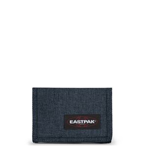 Eastpak Crew Portemonnee met Klittenbandsluitting Triple Denim