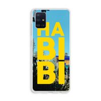 Habibi Majorelle : Galaxy A51 4G Transparant Hoesje