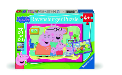 Ravensburger puzzels Peppa Pig 2x24 stukjes