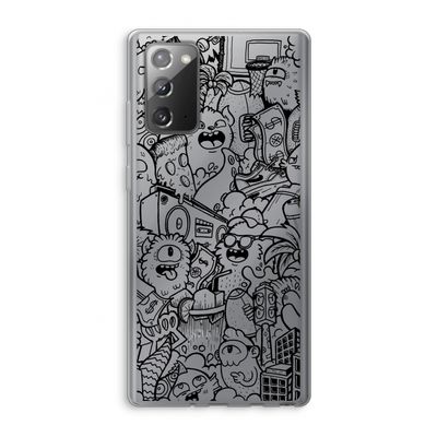 Vexx Black City : Samsung Galaxy Note 20 / Note 20 5G Transparant Hoesje