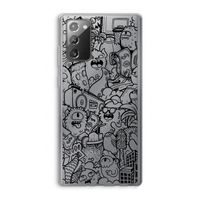 Vexx Black City : Samsung Galaxy Note 20 / Note 20 5G Transparant Hoesje