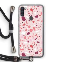 Terrazzo N°15: Samsung Galaxy A11 Transparant Hoesje met koord Terrazzo N°15: Samsung Galaxy A11 Transparant Hoesje met koord