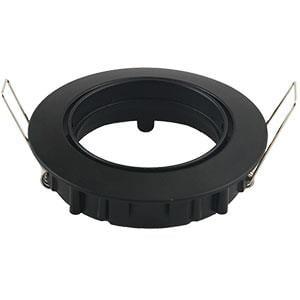 Inbouwspot verstelbaar 50mm rond zwart - 5013310