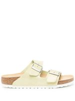 Birkenstock sandales Arizona en daim - Jaune - thumbnail