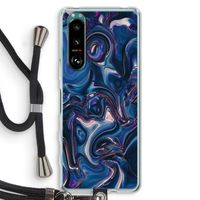 Mirrored Mirage: Sony Xperia 5 III Transparant Hoesje met koord
