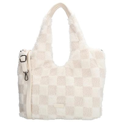 Beagles Fluffy Teddy Shopper/Schoudertas Foz Cream