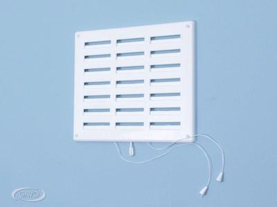 Schuifrooster kunststof wit Schuifrooster kunststof wit