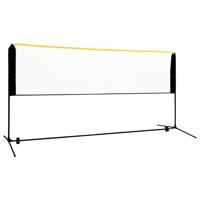 VidaXL Badmintonnet verstelbaar 300x103x94-158 cm metaal