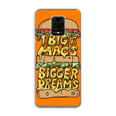 Big Macs Bigger Dreams: Xiaomi Redmi Note 9 Pro Transparant Hoesje