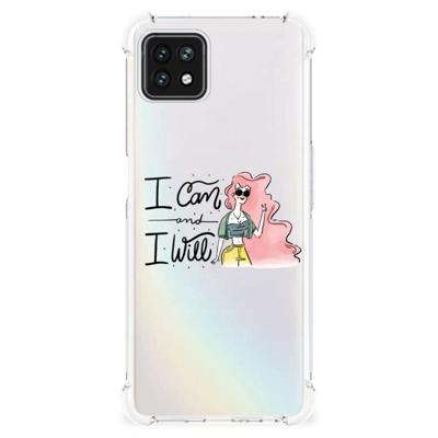 OPPO A53 5G | A73 5G Stevig | Bumper Hoesje | i Can OPPO A53 5G | A73 5G Stevig | Bumper Hoesje | i Can