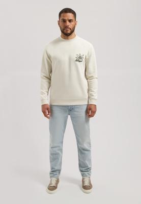 Dstrezzed Karas Crewneck 211700-ss26 Sweater 107 Silver Birch