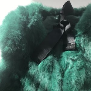 AntiChic - Furry Vest Groen