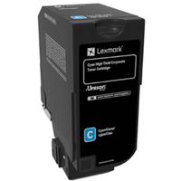 Lexmark Toner 74C2HCE Origineel Cyaan 12000 bladzijden 74C2HCE Lexmark Toner 74C2HCE Origineel Cyaan 12000 bladzijden 74C2HCE