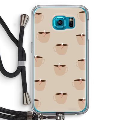 Morning coffee: Samsung Galaxy S6 Transparant Hoesje met koord