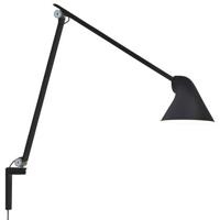 Louis Poulsen NJP long arm wandlamp LED zwart - thumbnail