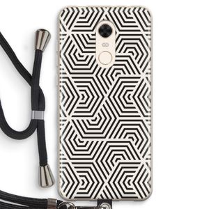 Magic pattern: Xiaomi Redmi 5 Transparant Hoesje met koord