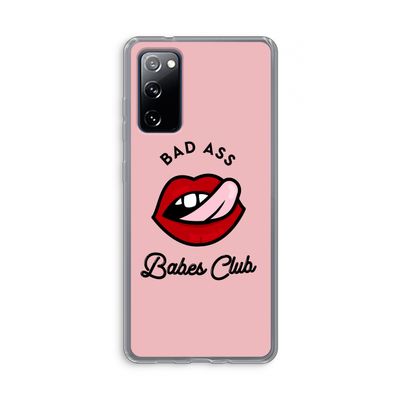 Badass Babes Club: Samsung Galaxy S20 FE / S20 FE 5G Transparant Hoesje