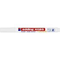 Krijtstift edding 4085 rond 1-2mm wit