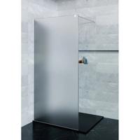 Inloopdouche SaniClear Blurred | 80x200 cm | Nano | Matglas | Chroom beslag