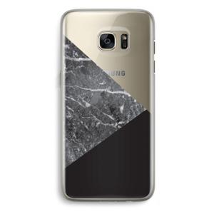 Combinatie marmer: Samsung Galaxy S7 Edge Transparant Hoesje