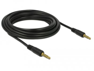 DeLOCK Stereo Jack 3,5 mm 5-Pin (male) > 3,5 mm 5-Pin (male) kabel