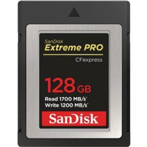 SanDisk Extreme PRO 128GB CFexpress Geheugenkaart