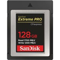 SanDisk Extreme PRO 128GB CFexpress Geheugenkaart