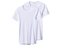 esmara Men Set van 2 heren T-shirts (Ronde hals, Wit, XL)