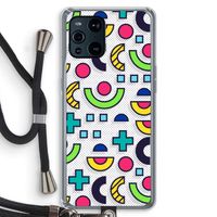 8-bit N°6: Oppo Find X3 Pro Transparant Hoesje met koord