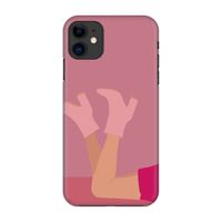 Pink boots: Volledig geprint iPhone 11 Hoesje