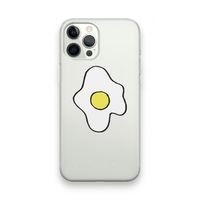 Spiegelei: iPhone 12 Pro Max Transparant Hoesje