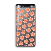Just peachy: Samsung Galaxy A80 Transparant Hoesje