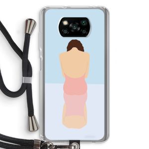 Mirror: Xiaomi Poco X3 NFC Transparant Hoesje met koord