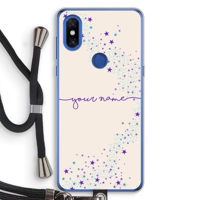 Sterren: Xiaomi Mi Mix 3 Transparant Hoesje met koord