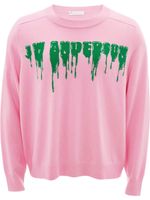 JW Anderson pull à logo Slime - Rose - thumbnail