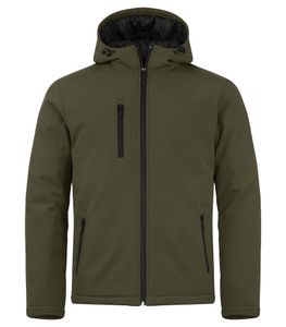 Clique 020952 Padded Hoody Softshell - Mistgroen - 3XL