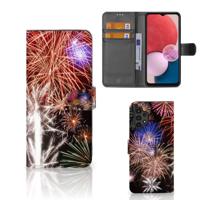 Samsung Galaxy A13 (4G) | Wallet Case | met Pasjes | Vuurwerk