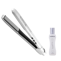 Biosilk Titanium Stijltang Zilver + gratis Silk Therapy 67ml
