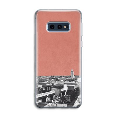 Marrakech Skyline : Samsung Galaxy S10e Transparant Hoesje
