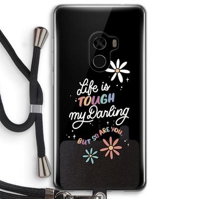 Tough Life: Xiaomi Mi Mix 2 Transparant Hoesje met koord