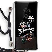 Tough Life: Xiaomi Mi Mix 2 Transparant Hoesje met koord