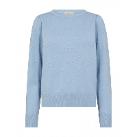 FreeQuent - Blauw | Dames | Trui | Blauw | XXL | regular | Kamst mode