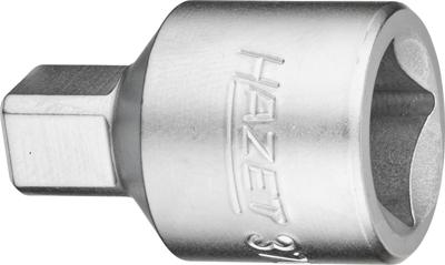 HAZET Carter-dopsleutelbit 3702-1 · 1/2 inch (12,5 mm) vierkant hol · Binnen-vierkant-profiel · SW 10 mm