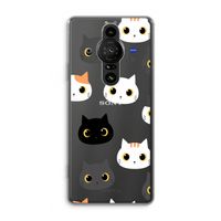 Katten: Sony Xperia Pro-I Transparant Hoesje