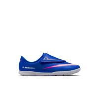 Nike Mercurial Vapor 16 Club Velcro Zaalvoetbalschoenen (IN) Peuters Blauw Wit Felroze
