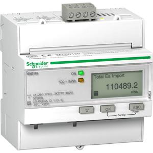 Schneider Electric A9MEM3155 Digitale kWh-meter Digitaal 63 A Conform MID: Ja 1 stuk(s)