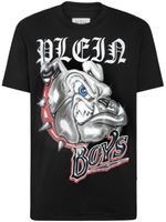 Philipp Plein t-shirt Bulldog en coton - Noir