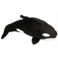 Knuffel orka knuffel - 22 cm - pluche - orkaknuffel - orca - knuffeldier - thumbnail